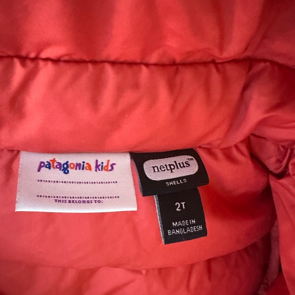 Patagonia hi-loft down blue puffer jacket - Picture 3 of 4